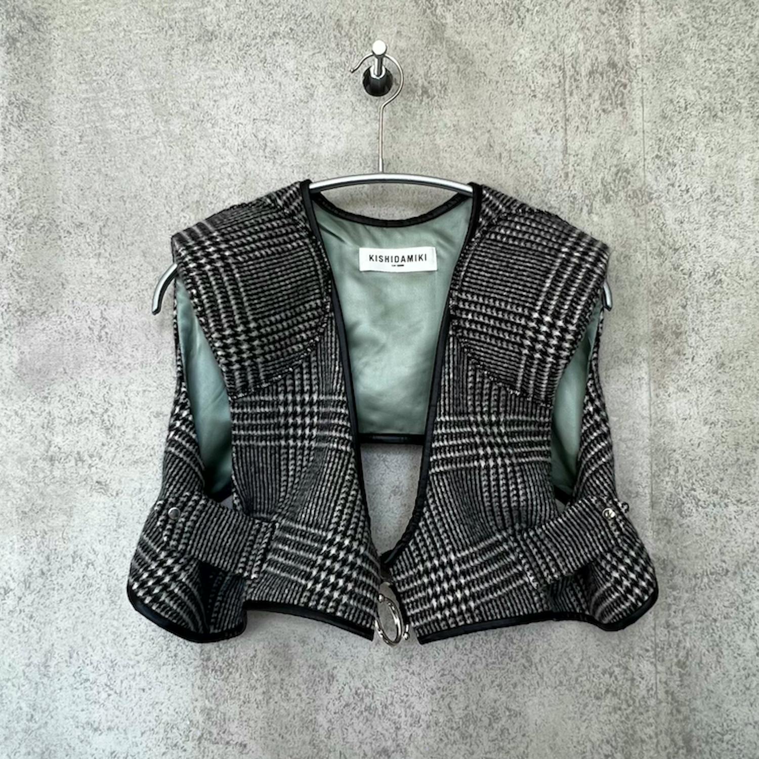 KISHIDAMIKI wool cropped top（KISHIDAMIKI(キシダミキ) 21AW